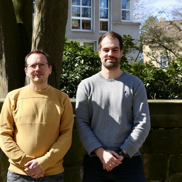 Jonas Runte und Florian Hübner. Foto: Baukultur NRW